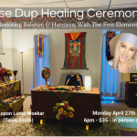 Tse dup healing Ceremony 2026